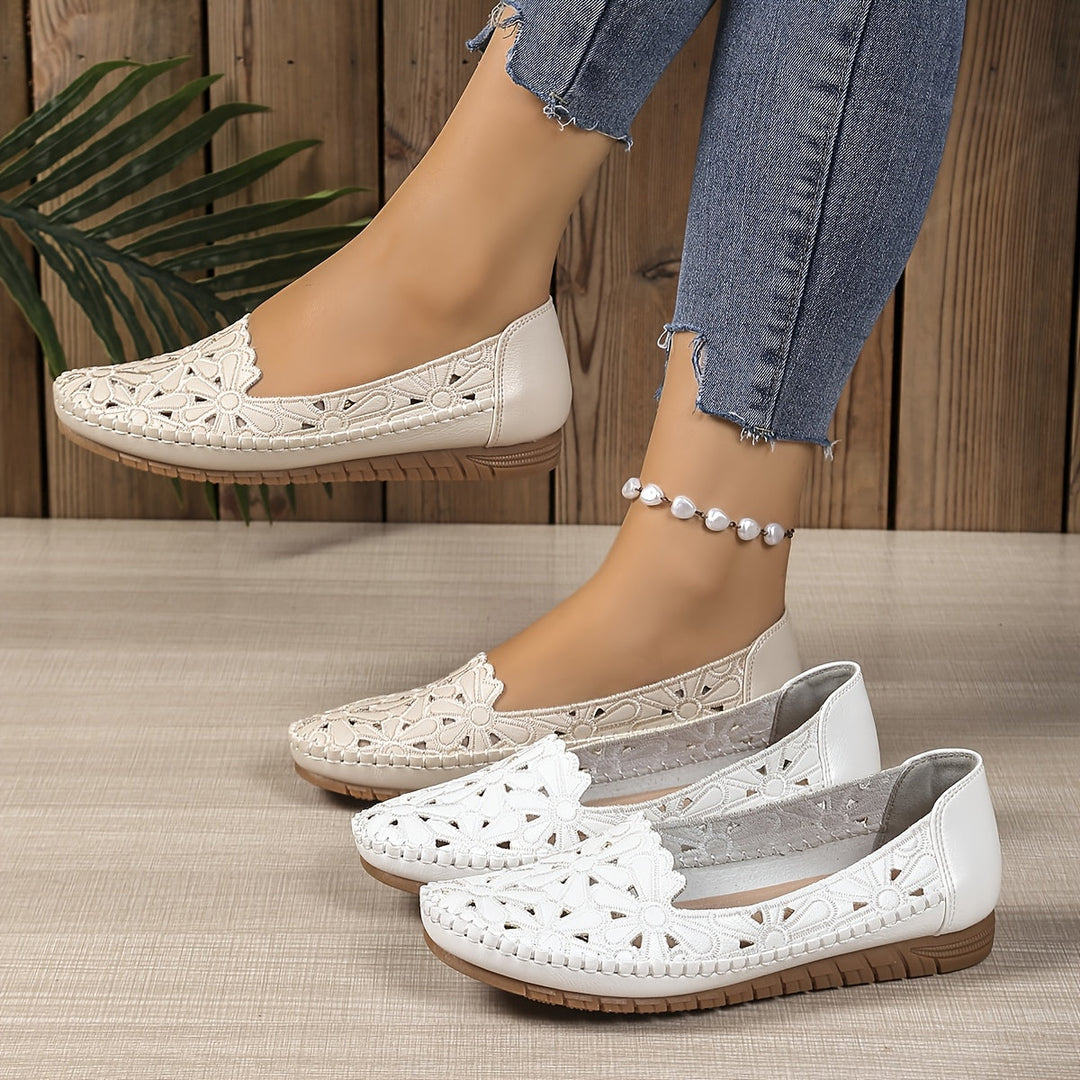Elena Orthopedic Comfort Cutout Shoes