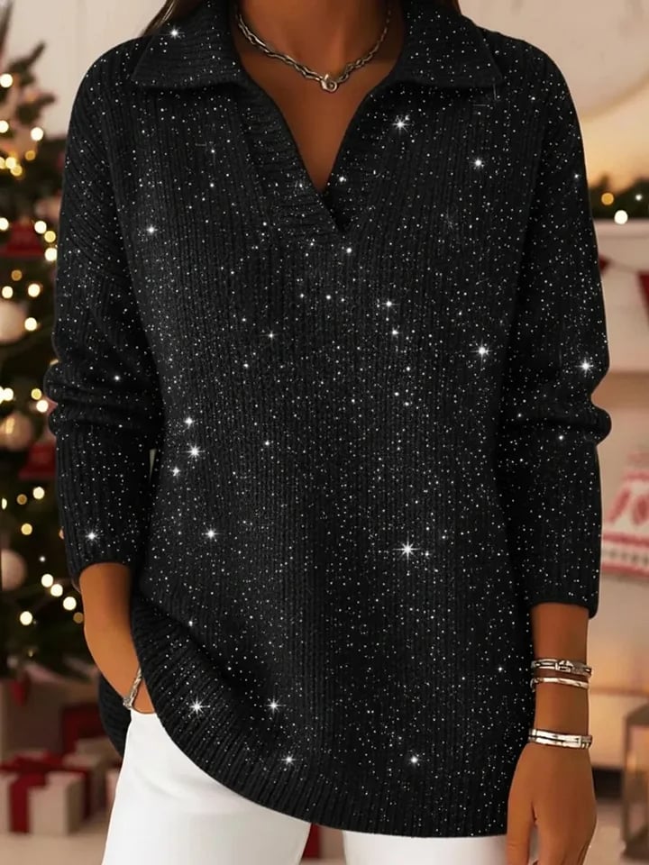 Léonie | Luma Glow Polo Sweater