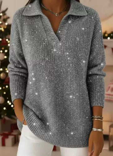 Léonie | Luma Glow Polo Sweater