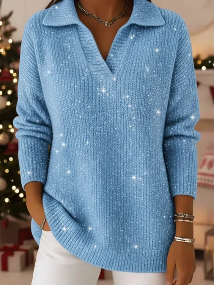 Léonie | Luma Glow Polo Sweater