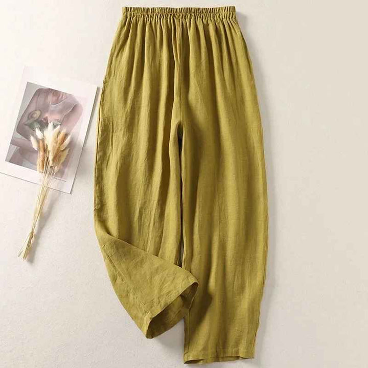 Arden Soft Linen Comfort Pants