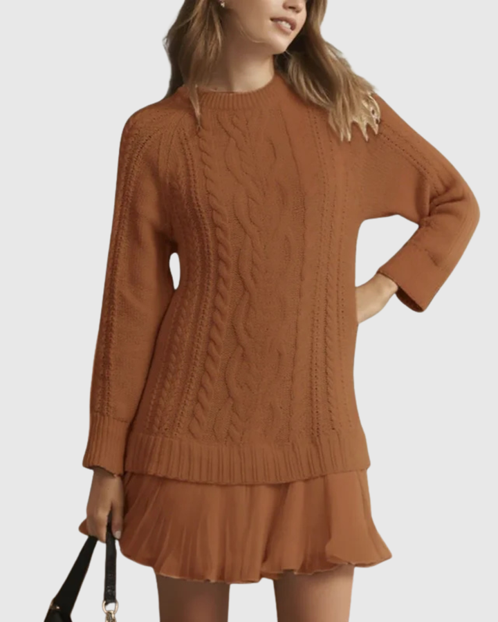 Iris Classic Sweater Dress