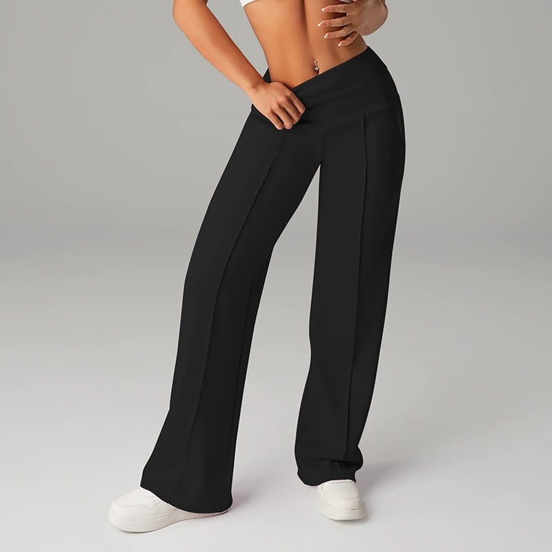 Elara High-Waist Wide-Leg Pants