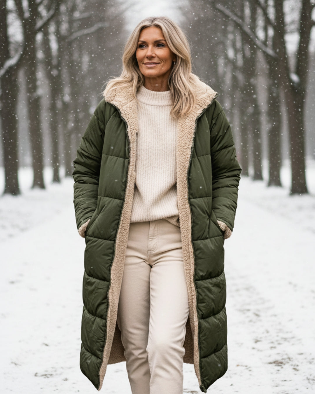 Maribel Sherpa Winter Coat