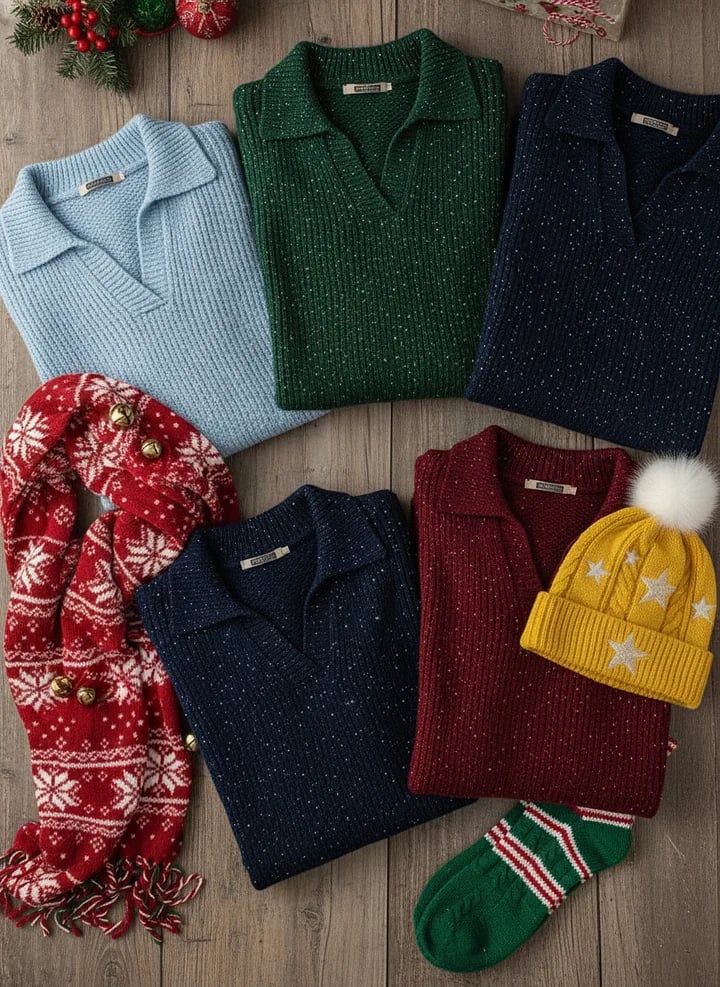 Léonie | Luma Glow Polo Sweater