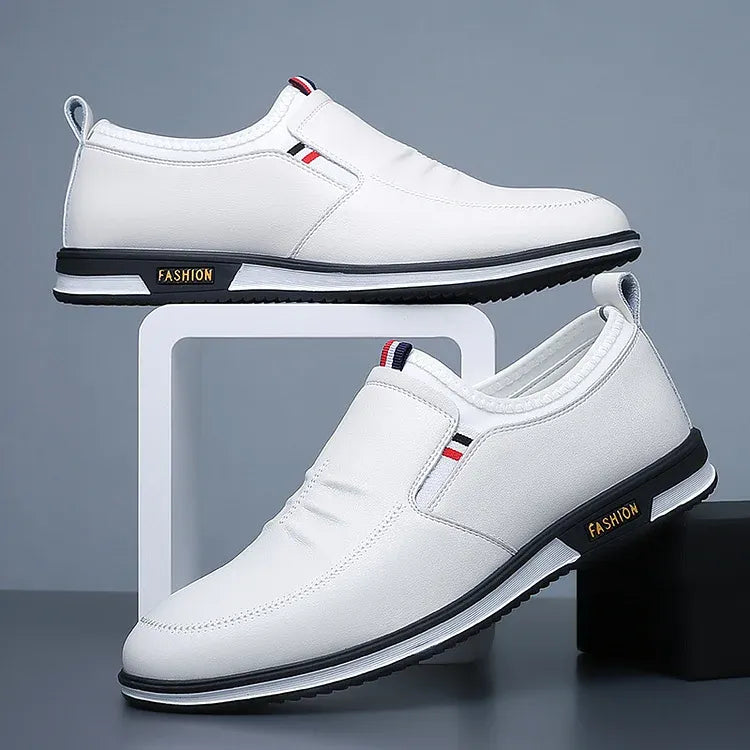 Elton Ergonomic Leather Comfort Shoes