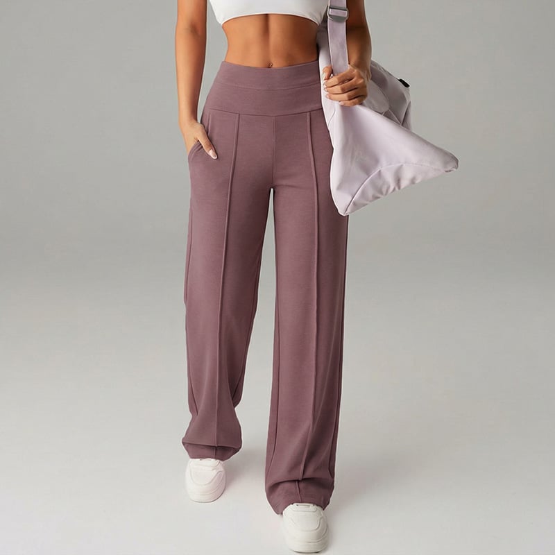 Elara High-Waist Wide-Leg Pants