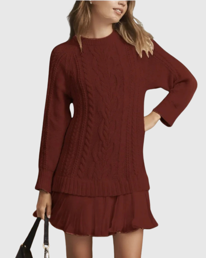 Iris Classic Sweater Dress