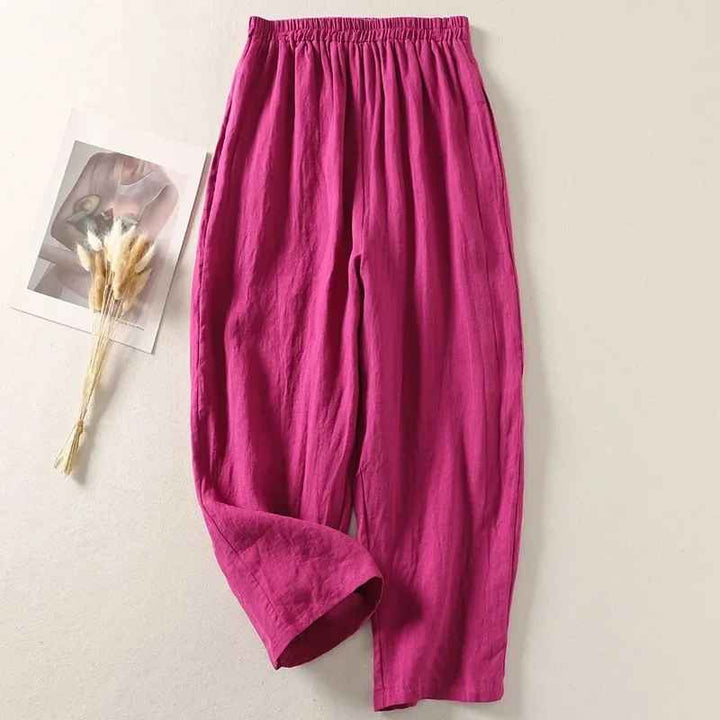 Arden Soft Linen Comfort Pants