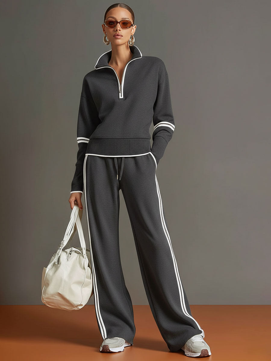 Zerina Sport Luxe Half-Zip Set