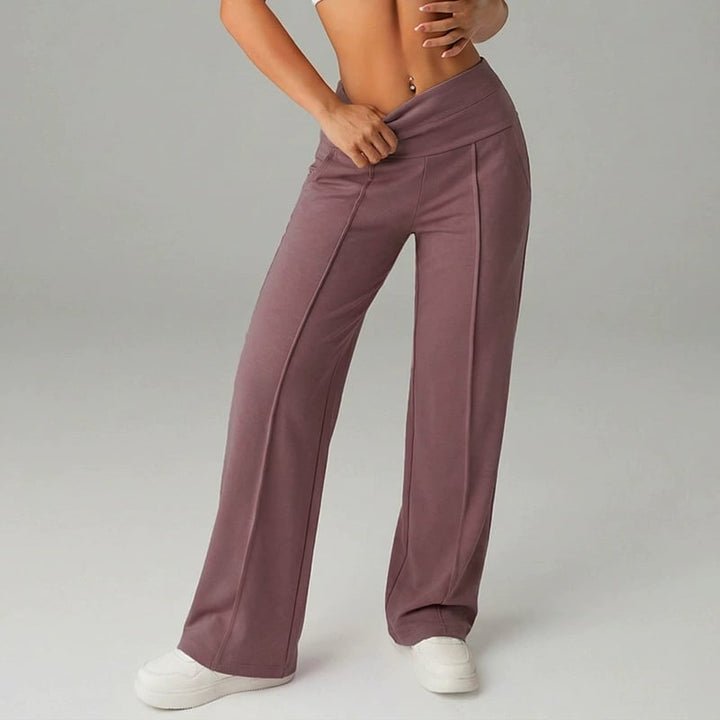 Elara High-Waist Wide-Leg Pants
