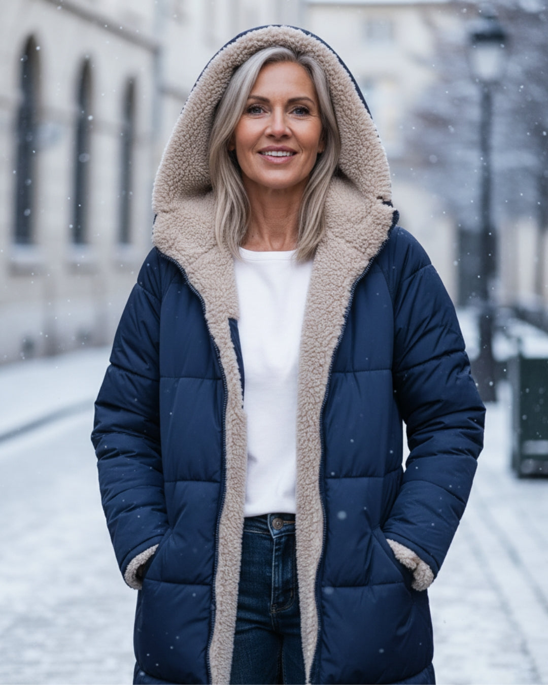 Maribel Sherpa Winter Coat