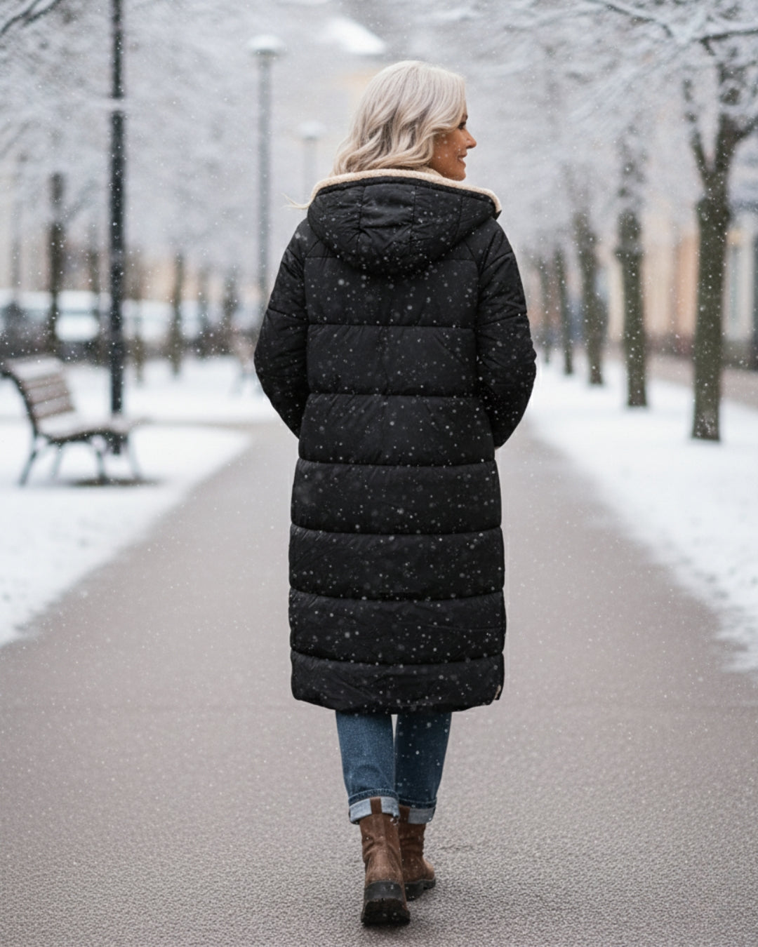 Maribel Sherpa Winter Coat