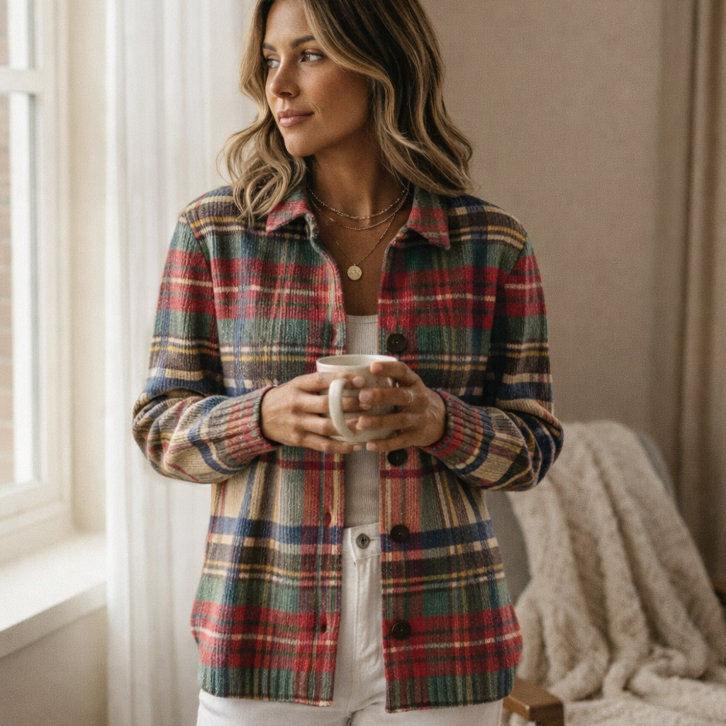 Elisa Checked Blouse