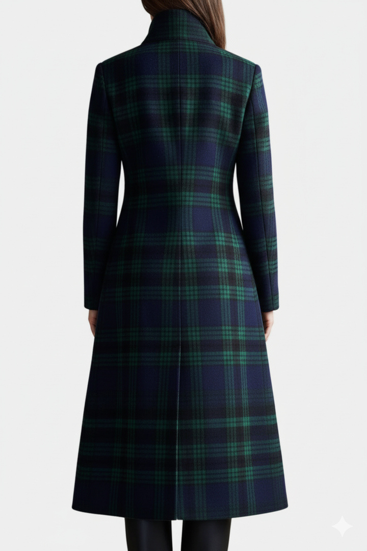 Odette Plaid Coat