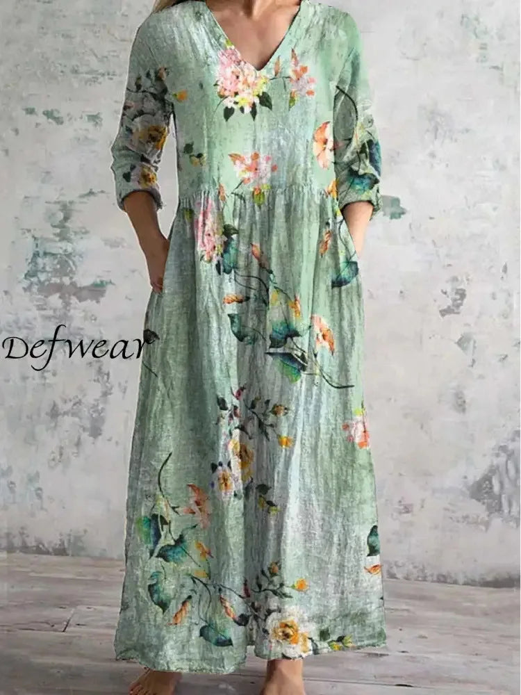 Floral Midi Dress