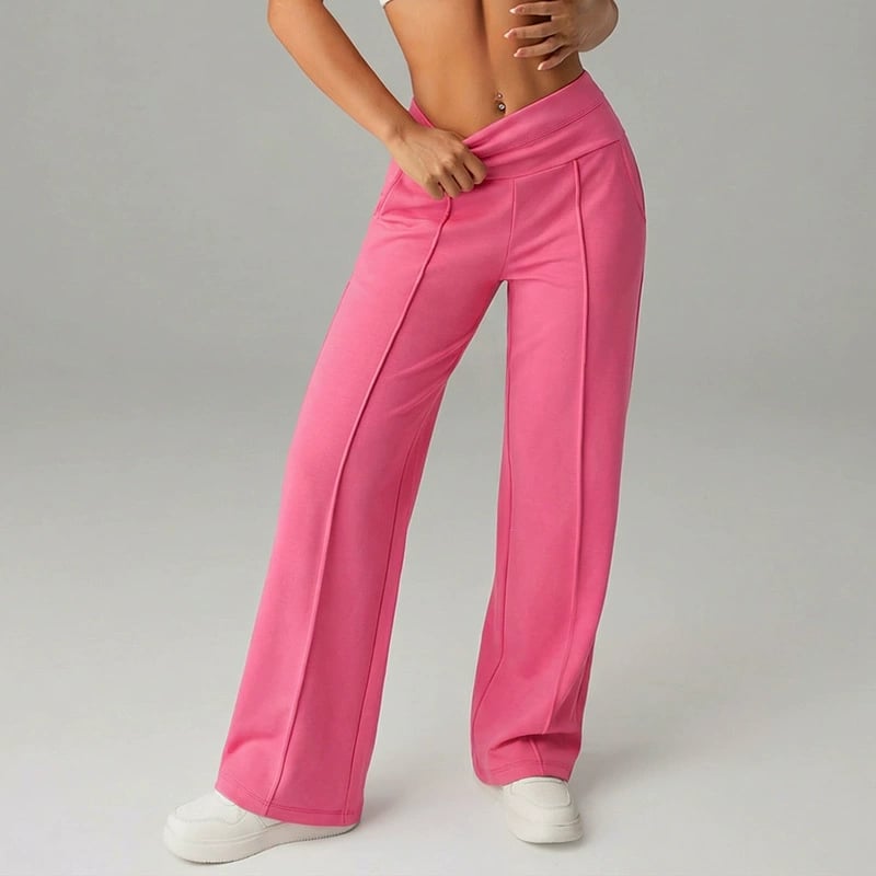 Elara High-Waist Wide-Leg Pants