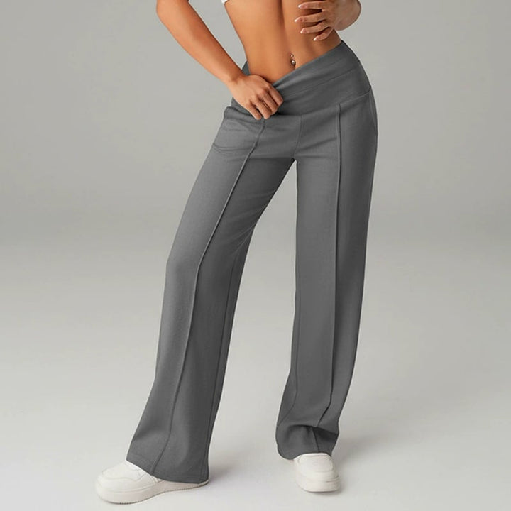 Elara High-Waist Wide-Leg Pants