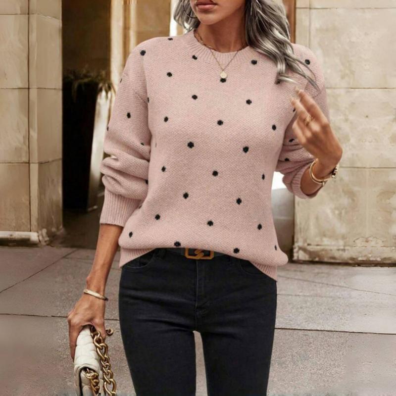 Lunette Polka Knit Sweater