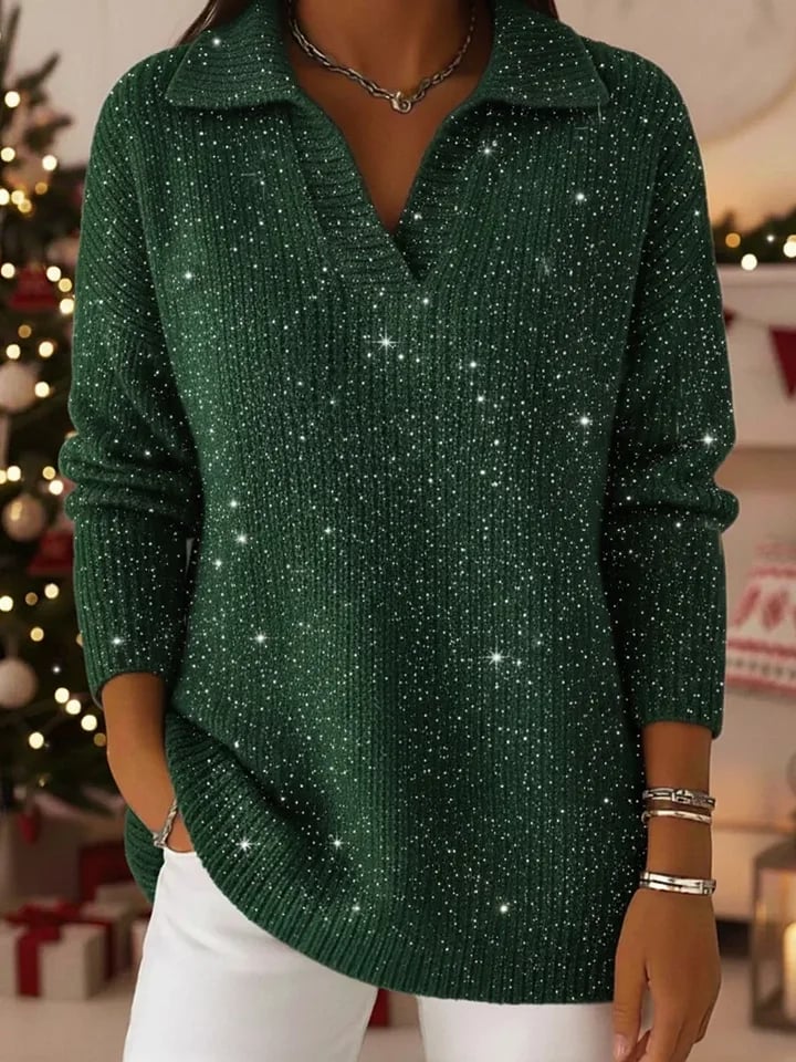 Léonie | Luma Glow Polo Sweater