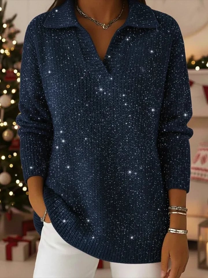 Léonie | Luma Glow Polo Sweater