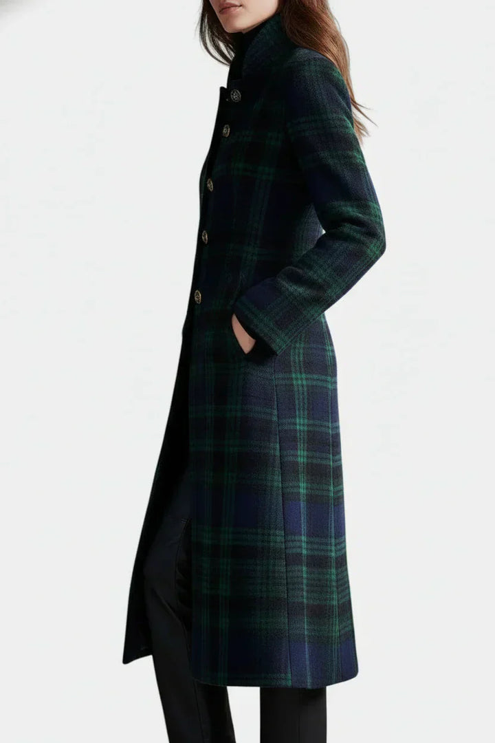 Odette Plaid Coat