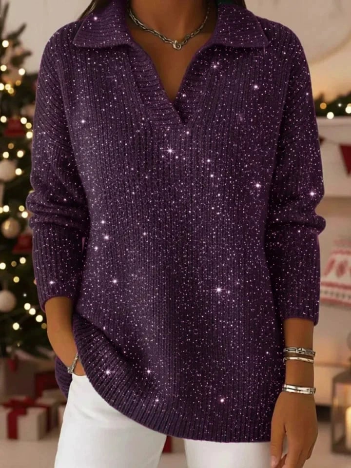 Léonie | Luma Glow Polo Sweater