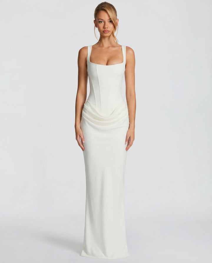 Elira Hourglass Maxi Dress