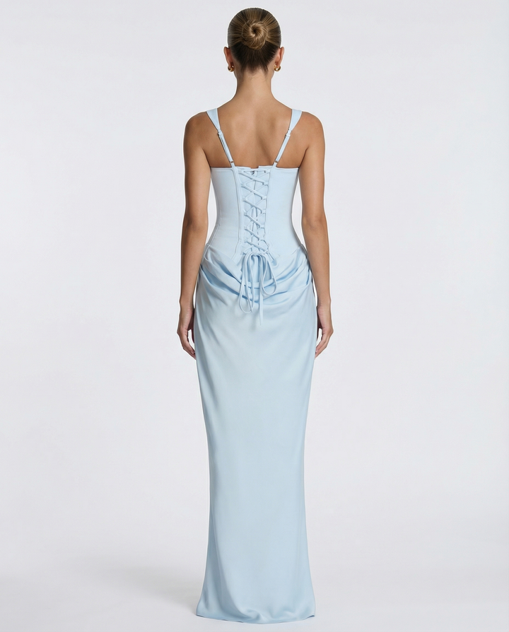 Elira Hourglass Maxi Dress
