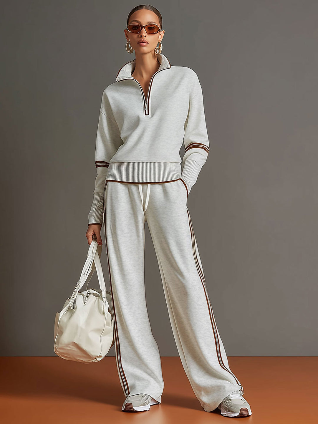 Zerina Sport Luxe Half-Zip Set