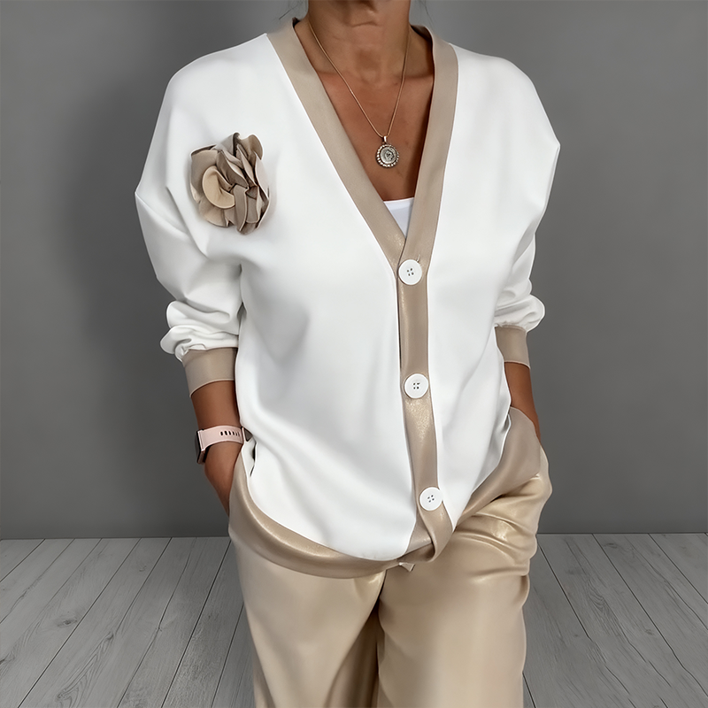 Selina V-Neck Lounge Set
